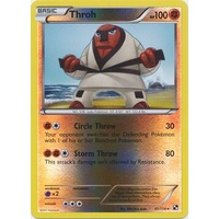 Throh 61/114 BW Base Set Reverse Reverse Holo Rare Pokemon Card NEAR MINT TCG
