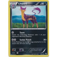Liepard 67/114 BW Base Set Reverse Holo Rare Pokemon Card NEAR MINT TCG