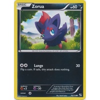 Zorua 70/114 BW Base Set Reverse Holo Common Pokemon Card NEAR MINT TCG