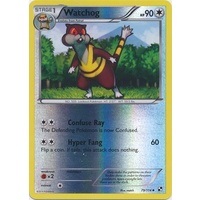 Watchog 79/114 BW Base Set Reverse Holo Uncommon Pokemon Card NEAR MINT TCG
