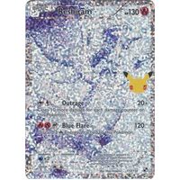 Reshiram 113/114 SWSH Celebrations Classic Collection Holo Ultra Rare Pokemon Card NEAR MINT TCG