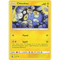 Chinchou 49/168 SM Celestial Storm Common Pokemon Card NEAR MINT TCG