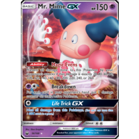 Mr. Mime GX 56/168 SM Celestial Storm Holo Ultra Rare Pokemon Card NEAR MINT TCG