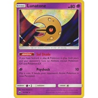 Lunatone 61/168 SM Celestial Storm Holo Rare Pokemon Card NEAR MINT TCG