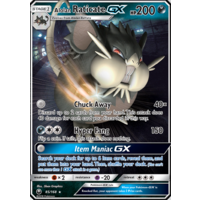 Alolan Raticate GX 85/168 SM Celestial Storm Holo Ultra Rare Pokemon Card NEAR MINT TCG