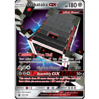Stakataka GX 102/168 SM Celestial Storm Holo Ultra Rare Pokemon Card NEAR MINT TCG