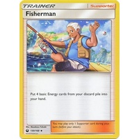 Fisherman 130/168 SM Celestial Storm Uncommon Pokemon Card NEAR MINT TCG