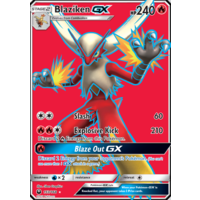 Blaziken GX 153/168 SM Celestial Storm Holo Full Art Ultra Rare Pokemon Card NEAR MINT TCG