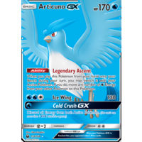 Articuno GX 154/168 SM Celestial Storm Holo Full Art Ultra Rare Pokemon Card NEAR MINT TCG