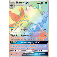 Shiftry GX 169/168 SM Celestial Storm Holo Full Art Hyper Rare Pokemon Card NEAR MINT TCG