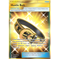 Hustle Belt 179/168 SM Celestial Storm Holo Full Art Secret Rare Pokemon Card NEAR MINT TCG