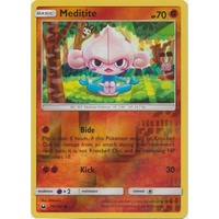 Meditite 76/168 SM Celestial Storm Reverse Holo Common Pokemon Card NEAR MINT TCG