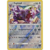 Exploud 119/168 SM Celestial Storm Reverse Holo Rare Pokemon Card NEAR MINT TCG