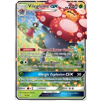 Vileplume GX 4/236 SM Cosmic Eclipse Holo Ultra Rare Pokemon Card NEAR MINT TCG