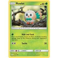 Rowlet 17/236 SM Cosmic Eclipse Common Pokemon Card NEAR MINT TCG