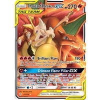 Charizard & Braixen GX 22/236 SM Cosmic Eclipse Holo Ultra Rare Pokemon Card NEAR MINT TCG