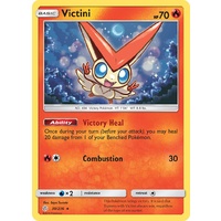 Victini 30/236 SM Cosmic Eclipse Holo Rare Pokemon Card NEAR MINT TCG