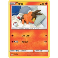 Tepig 31/236 SM Cosmic Eclipse Common Pokemon Card NEAR MINT TCG