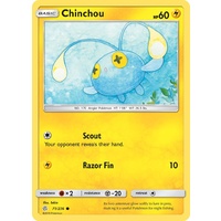 Chinchou 71/236 SM Cosmic Eclipse Common Pokemon Card NEAR MINT TCG