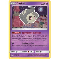 Duskull 83/236 SM Cosmic Eclipse Common Pokemon Card NEAR MINT TCG