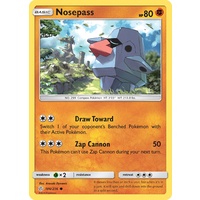 Nosepass 106/236 SM Cosmic Eclipse Common Pokemon Card NEAR MINT TCG