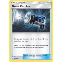 Great Catcher 192/236 SM Cosmic Eclipse Uncommon Trainer Pokemon Card NEAR MINT TCG