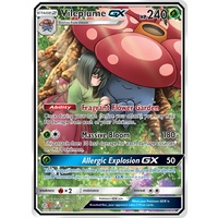 Vileplume GX 211/236 SM Cosmic Eclipse Holo Ultra Rare Full Art Pokemon Card NEAR MINT TCG