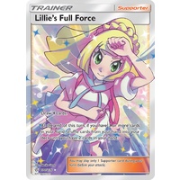 Lillie’s Full Force 230/236 SM Cosmic Eclipse Holo Ultra Rare Full Art Pokemon Card NEAR MINT TCG
