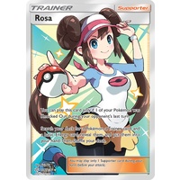 Rosa 236/236 SM Cosmic Eclipse Holo Ultra Rare Full Art Pokemon Card NEAR MINT TCG