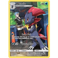Weavile 238/236 SM Cosmic Eclipse Holo Secret Rare Full Art Pokemon Card NEAR MINT TCG