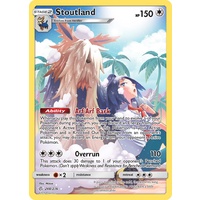 Stoutland 248/236 SM Cosmic Eclipse Holo Secret Rare Full Art Pokemon Card NEAR MINT TCG