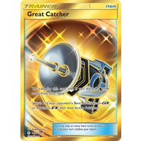 Great Catcher 264/236 SM Cosmic Eclipse Holo Secret Rare Full Art Pokemon Card NEAR MINT TCG