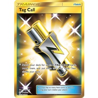 Tag Call 270/236 SM Cosmic Eclipse Holo Secret Rare Full Art Pokemon Card NEAR MINT TCG