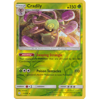 Cradily 11/236 SM Cosmic Eclipse Reverse Holo Rare Pokemon Card NEAR MINT TCG