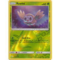 Rowlet 18/236 SM Cosmic Eclipse Reverse Holo Common Pokemon Card NEAR MINT TCG