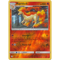Rapidash 24/236 SM Cosmic Eclipse Reverse Holo Uncommon Pokemon Card NEAR MINT TCG