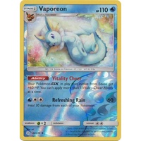 Vaporeon 42/236 SM Cosmic Eclipse Reverse Holo Uncommon Pokemon Card NEAR MINT TCG