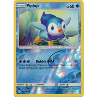 Piplup 54/236 SM Cosmic Eclipse Reverse Holo Common Pokemon Card NEAR MINT TCG