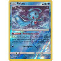 Phione 57/236 SM Cosmic Eclipse Reverse Holo Rare Pokemon Card NEAR MINT TCG