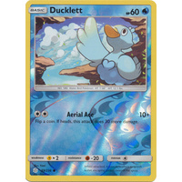 Ducklett 59/236 SM Cosmic Eclipse Reverse Holo Common Pokemon Card NEAR MINT TCG
