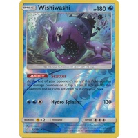 Wishiwashi 62/236 SM Cosmic Eclipse Reverse Holo Rare Pokemon Card NEAR MINT TCG