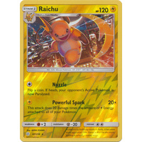 Raichu 67/236 SM Cosmic Eclipse Reverse Holo Rare Pokemon Card NEAR MINT TCG