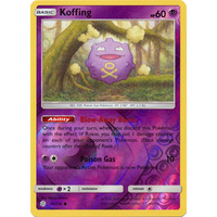 Koffing 76/236 SM Cosmic Eclipse Reverse Holo Common Pokemon Card NEAR MINT TCG