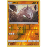 Onix 105/236 SM Cosmic Eclipse Reverse Holo Common Pokemon Card NEAR MINT TCG