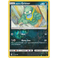 Alolan Grimer 130/236 SM Cosmic Eclipse Reverse Holo Common Pokemon Card NEAR MINT TCG