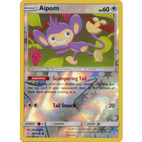 Aipom 169/236 SM Cosmic Eclipse Reverse Holo Common Pokemon Card NEAR MINT TCG