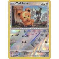 Teddiursa 171/236 SM Cosmic Eclipse Reverse Holo Common Pokemon Card NEAR MINT TCG