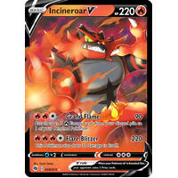 Incineroar V 8/73 SWSH Champion's Path Holo Ultra Rare Pokemon Card NEAR MINT TCG