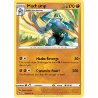 Machamp 26/73 SWSH Champion's Path Holo Rare Pokemon Card NEAR MINT TCG