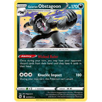 Galarian Obstagoon 37/73 SWSH Champion's Path Holo Rare Pokemon Card NEAR MINT TCG